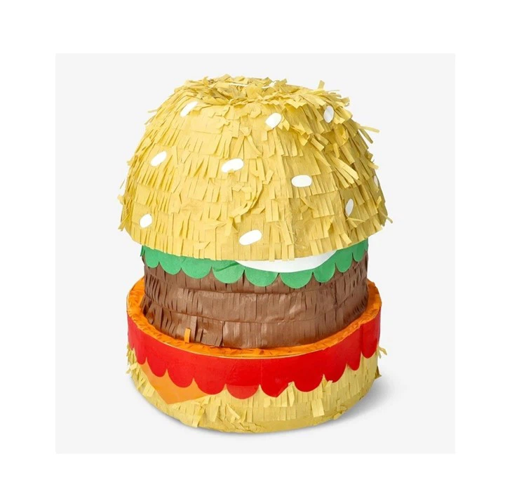 Hamburger Pinata For Kids For Party