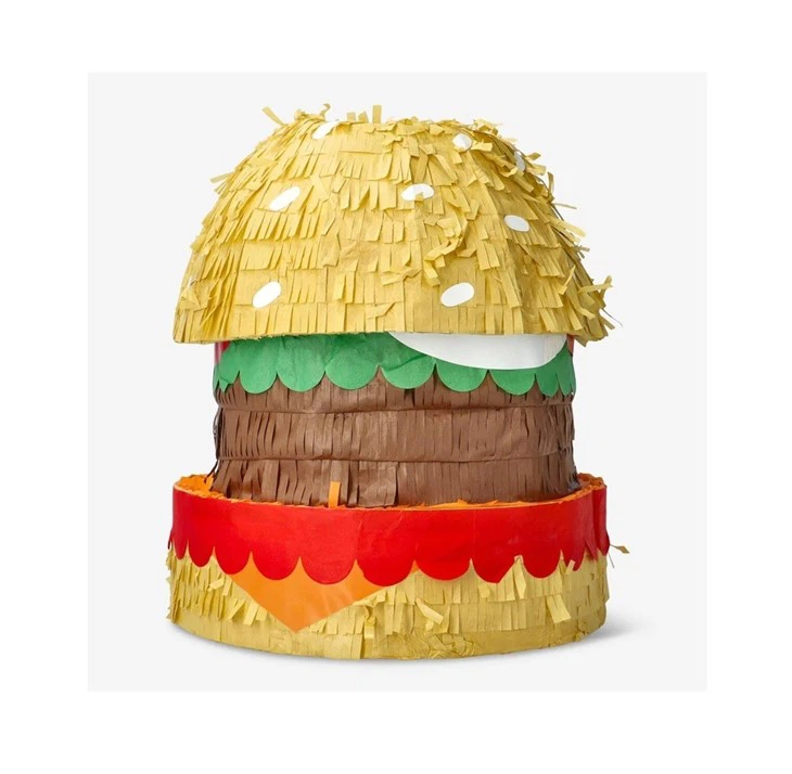 Hamburger Pinata For Kids For Party